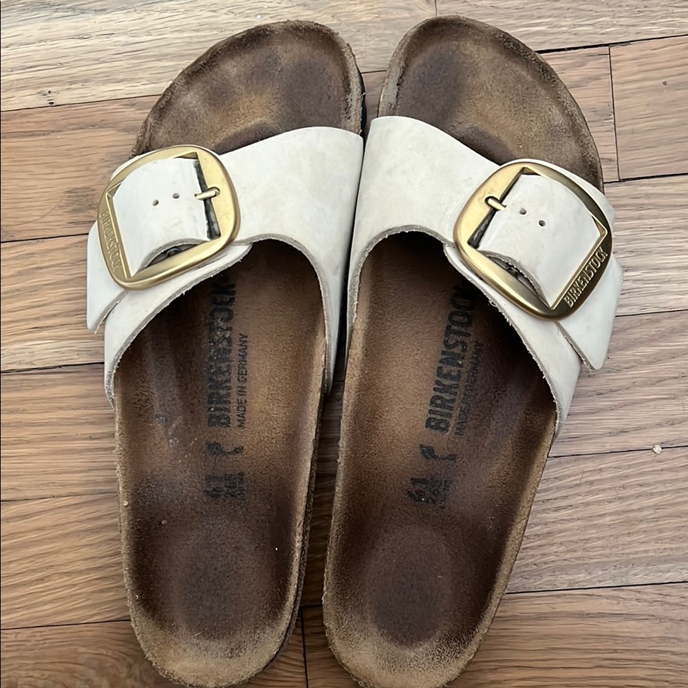 Birkenstock Madrid Women's Cream Sandals